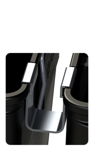 Kit de 2 connecteurs en aluminium 